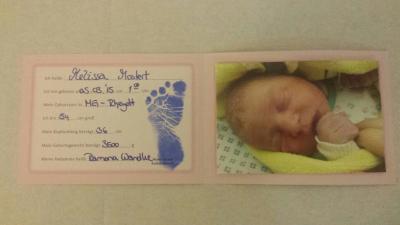 Bild zu Melissa ist da - Forum für März - Mamis