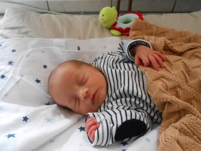 Bild zu Mein kleiner Kämpfer heute ! - Forum für März - Mamis