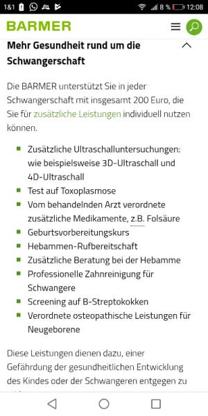 Bild zu Interessant für alle Barmer versicherten 3d und 4d - Forum für März - Mamis