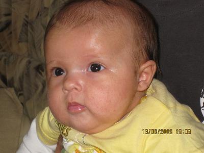 Bild zu hier meine süße - Forum für April - Mamis