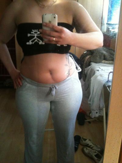 Bild zu Meine Speckschwarte 21 ssw :-D - Forum für April - Mamis