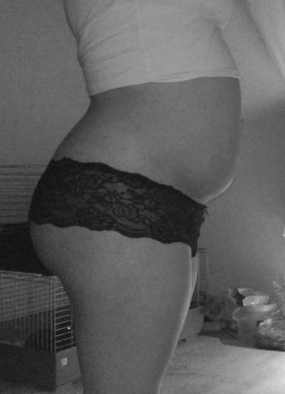 Bild zu 1. Bauchbild von mir - Forum für April - Mamis