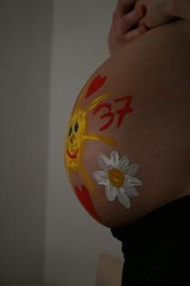 Bild zu Bauchbilder 37. SSW - Forum für April - Mamis