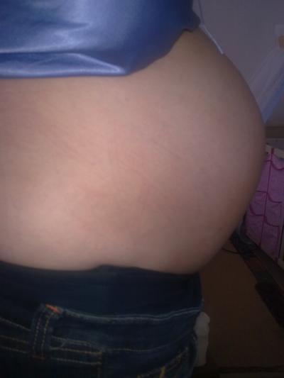 Bild zu Heute 37. SSW erreicht + Bauchbilder - Forum für April - Mamis