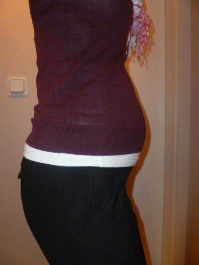 Bild zu Hier mal mein Bauch... - Forum für April - Mamis