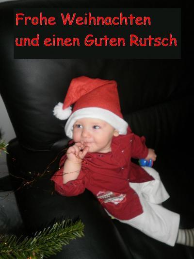 Bild zu weihnachts karte mit foto - Forum für April - Mamis