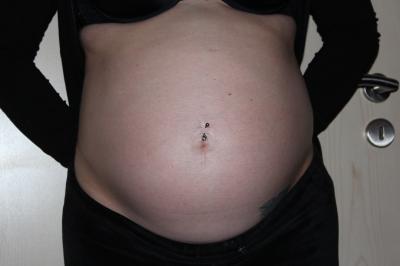 Bild zu Bauchbild ist jetzt da...Puh - Forum für April - Mamis