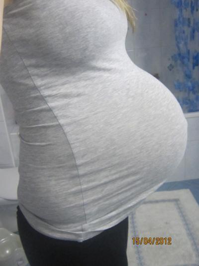 Bild zu Bauchumfang an die Kugeln :-)) - Forum für April - Mamis