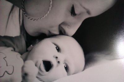 Bild zu und hier ist mein engel :) - Forum für April - Mamis