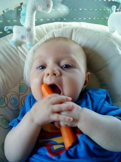 Bild zu "Möhre" die zweite... - Forum für April - Mamis