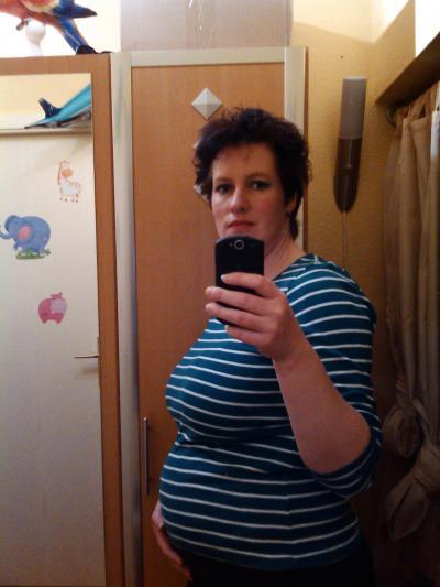 Bild zu Hier mal mein Bauch... - Forum für April - Mamis