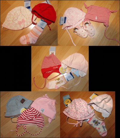 Bild zu Verkaufe Mädchensets Mützen * NEU * Sterntaler - Forum für April - Mamis