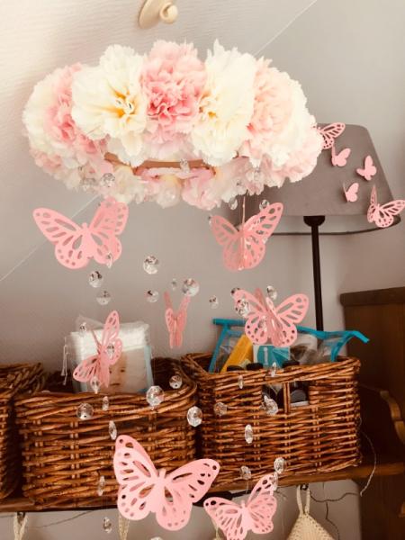 Bild zu Basteln zum Ablenken- Mobile Mädchen - Forum für April - Mamis