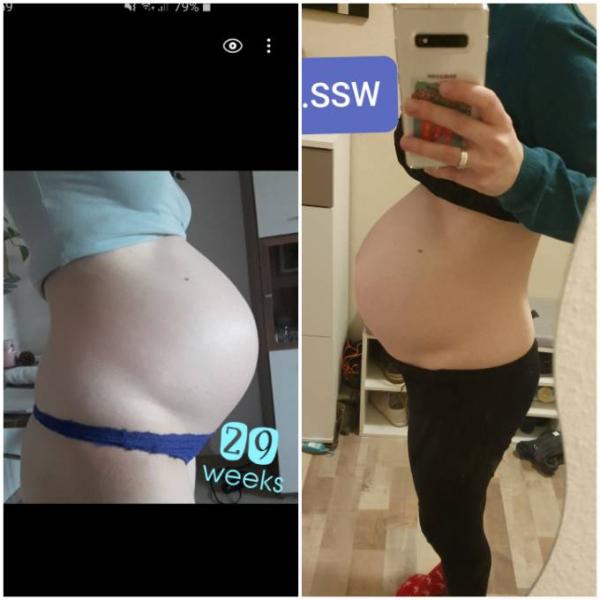 Bild zu Frage zum Bauch // Ich brauch Aufmunterung - Forum für April - Mamis