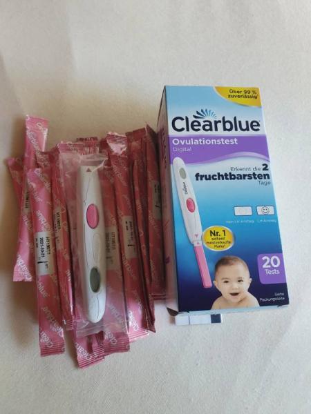 Bild zu Ovu-Tests von Clearblue - Forum für April - Mamis