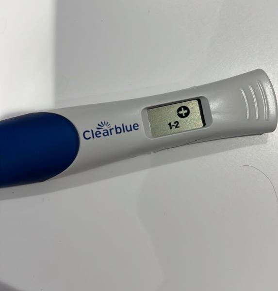 Bild zu Clearblue Digital positiv - ES+13(?) // Angst vor FG - Forum für April - Mamis