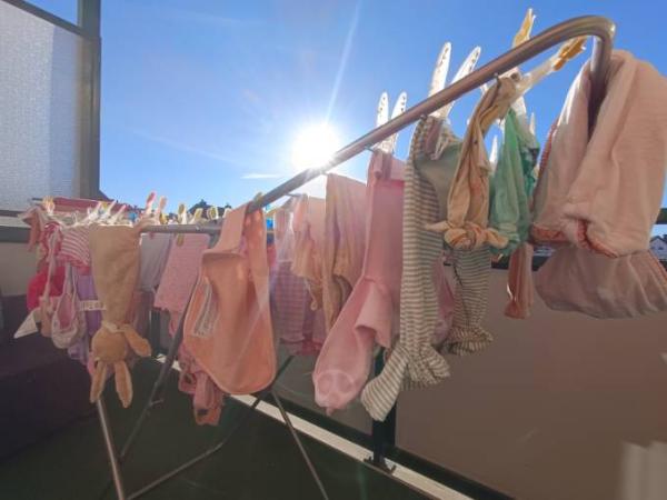 Bild zu Wetter genutzt - Babysachen gewaschen - Forum für April - Mamis