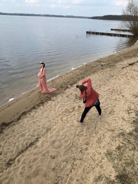 Bild zu Babybauch - Fotoshooting - Forum für April - Mamis