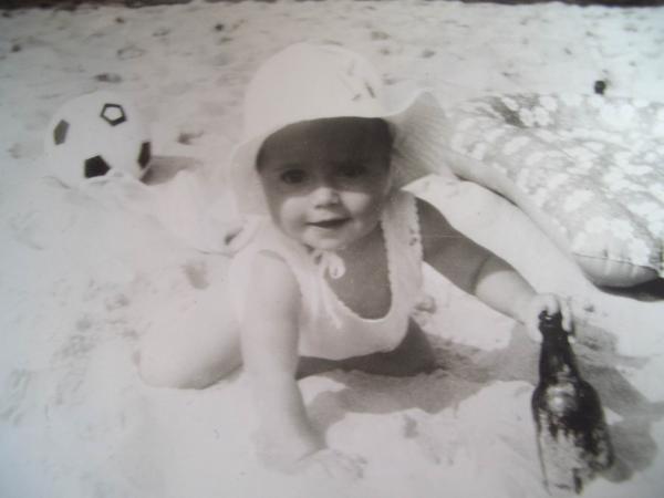 Bild zu zeigt doch mal babybilder von euch... - Forum für Mai - Mamis