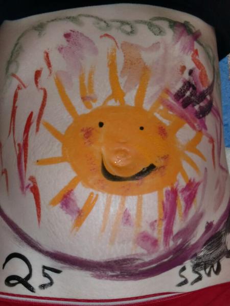 Bild zu Meine Tochter und mein Mann waren kreativ :-) - Forum für Mai - Mamis