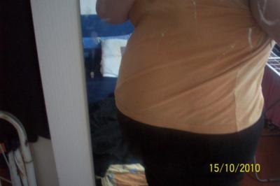 Bild zu Bauchvergleich erste Bild SSW 9 zweite Bild SSW 15 - Forum für Mai - Mamis
