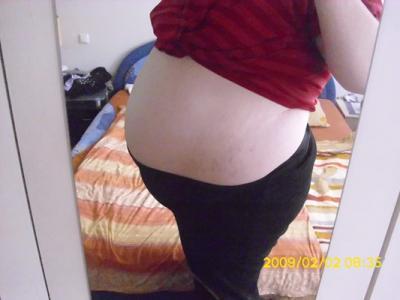 Bild zu Wieder da vom KH mit Bauchbild! - Forum für Mai - Mamis