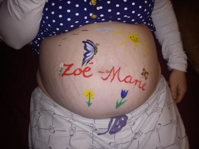 Bild zu wollten mal kreativ sein:) - Forum für Mai - Mamis