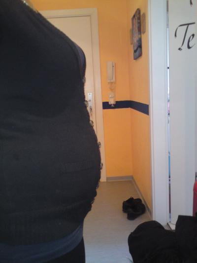Bild zu Sooo dann mal ein aktuelles Bauchii Foto ;) - Forum für Mai - Mamis