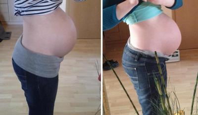 Bild zu von wegen der bauch senkt sich... - Forum für Mai - Mamis