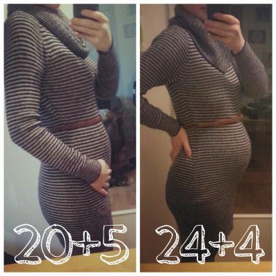 Bild zu Wie so ein Bauch plötzlich so sehr wachsen kann :) - Forum für Mai - Mamis