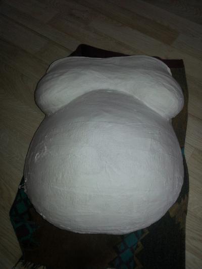 Bild zu foto vom babybauchabdruck :-D - Forum für Mai - Mamis