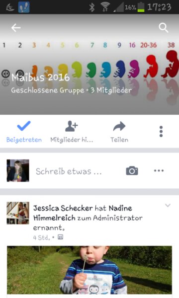 Bild zu wegen Facebook Gruppe - Forum für Mai - Mamis