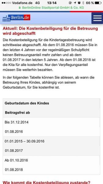 Bild zu Kostenbefreiung für Kitas ? - Forum für Mai - Mamis