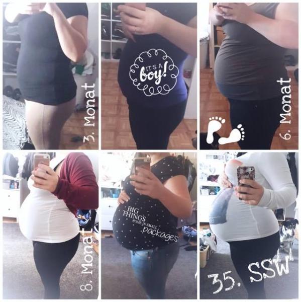 Bild zu Wie der Bauch gewachsen ist! - Forum für Mai - Mamis