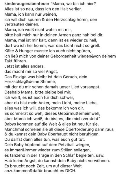 Bild zu Gebärmutterheimweh - Forum für Mai - Mamis