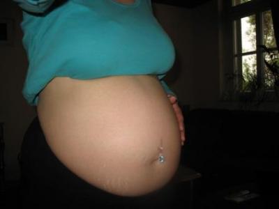 Bild zu habe auch wieder ein aktuelles Bauchbild :-) - Forum für Juni - Mamis