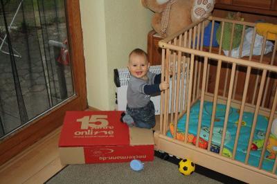 Bild zu Benjamin steht! - Forum für Juni - Mamis