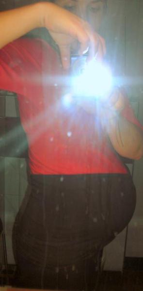 Bild zu Ich lebe noch;o) Mal wieder ein Bauchfoto von mir.... - Forum für Juni - Mamis