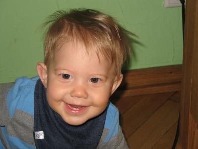 Bild zu Soooooooo: Tadaaaaaaaa...... Milan mit "Frisur" - Forum für Juni - Mamis