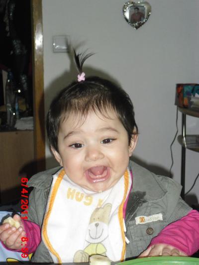 Bild zu das erste zöpfchen... - Forum für Juni - Mamis