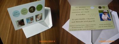 Bild zu Die Einladungskarten sind da + Bild - Forum für Juni - Mamis