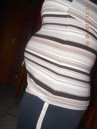 Bild zu Von mir auch mal ein Bauchbild:-)))) - Forum für Juni - Mamis