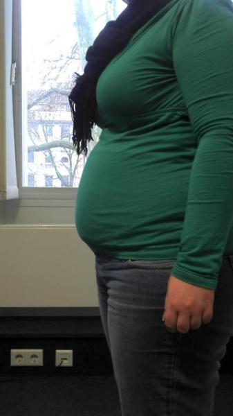 Bild zu Endlich mal ein Bauchbild von mir... - Forum für Juni - Mamis
