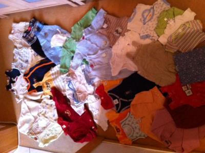 Bild zu Die Ausbeute meiner drei Kisten ;-) - Forum für Juni - Mamis