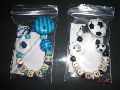 Bild zu meine Schnullerketten sind da *Bild* - Forum für Juni - Mamis