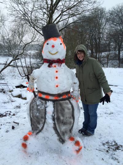 Bild zu Wir bauen einen Schneemann - Forum für Juni - Mamis