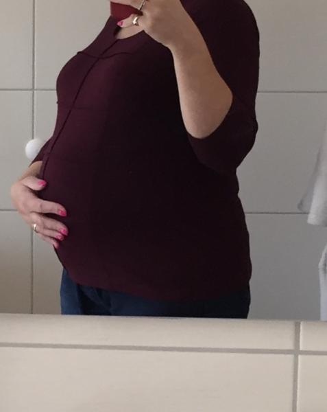 Bild zu 35. ssw :) und geburtsplanungsgespraech heute und Bauch Bild  - Forum für Juni - Mamis