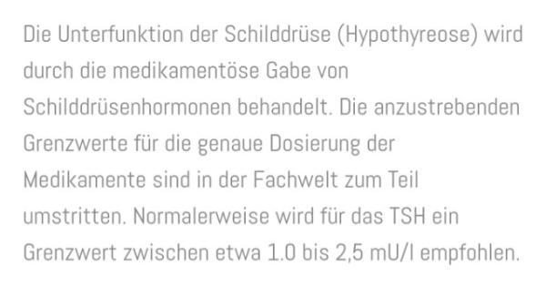 Bild zu TSH - Schilddrüsen Wert - Forum für Juni - Mamis