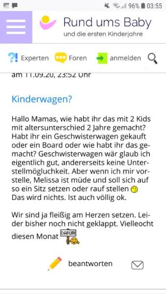 Bild zu kinderwagen - Forum für Juni - Mamis