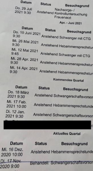 Bild zu Vorsorgeuntersuchungen - Forum für Juni - Mamis